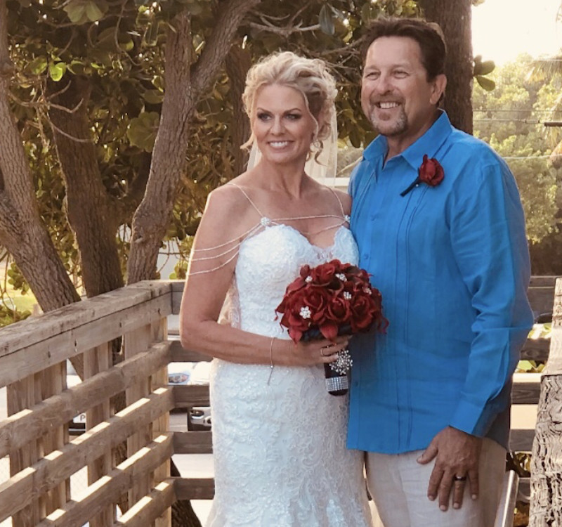 Bride and groom