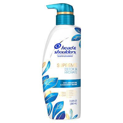 Head & Shoulders Supreme Detox & Hydrate Hair & Scalp Shampoo