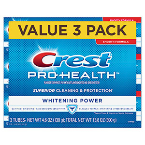 Crest Pro Health Whitening Power Toothpaste