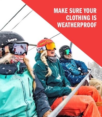 Make Sure Your Clothing Is Weatherproof