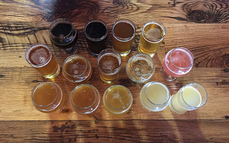 Image of the beer at Coppertail Brewing Co. 